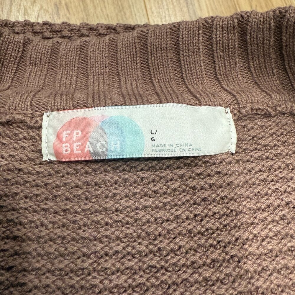 FREE PEOPLE Hailee Cardi Set | Brown 🎉 NWOT - Picture 5 of 7